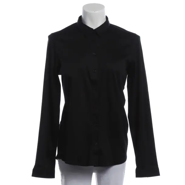 Blouse, in Black, Cotton, Van Laack