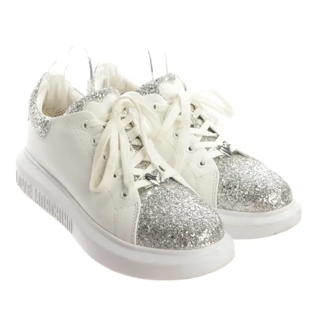 Sneakers, in White, Love Moschino