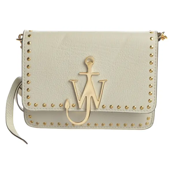 Umhängetasche, in Beige, Leder, JW Anderson