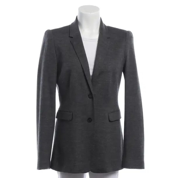 Blazer, in Gray, Wool, Windsor