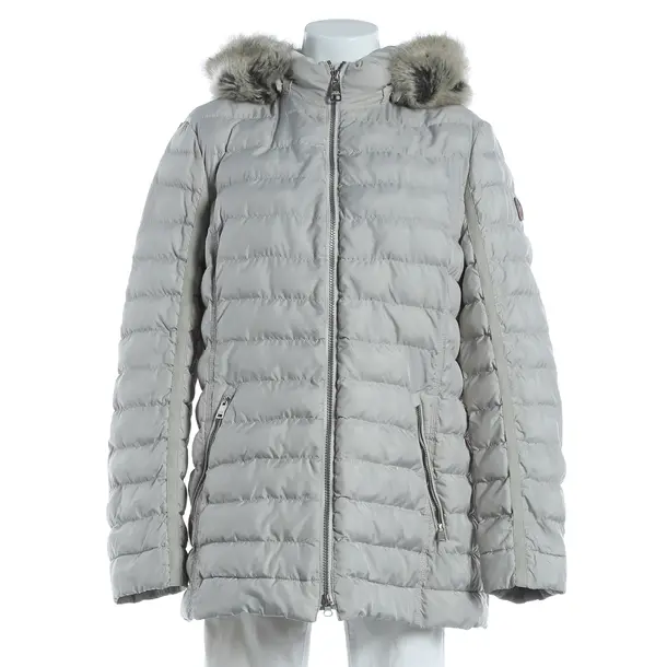 Mid-Season Coat, in Gray, Polyester, Fuchs Schmitt