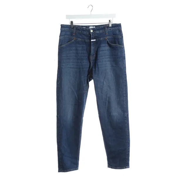Straight Fit Jeans, in Blue, Cotton, Closed