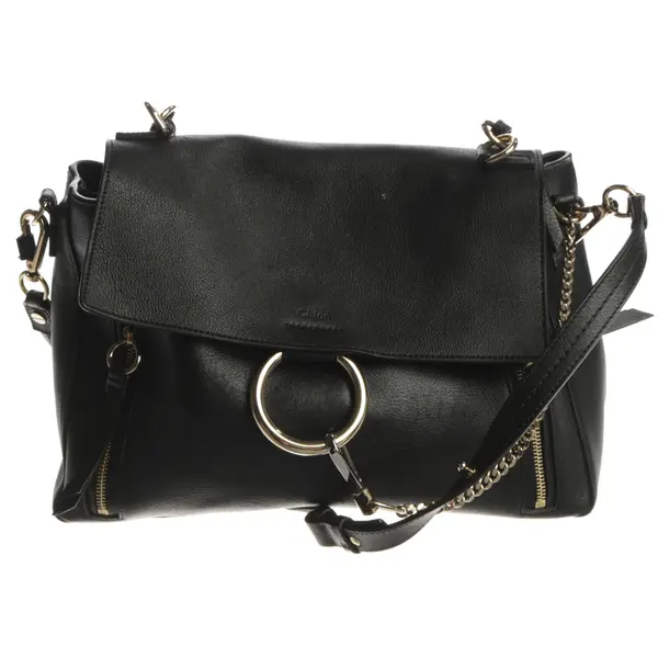 Handtasche, in Schwarz, Leder, Chloé