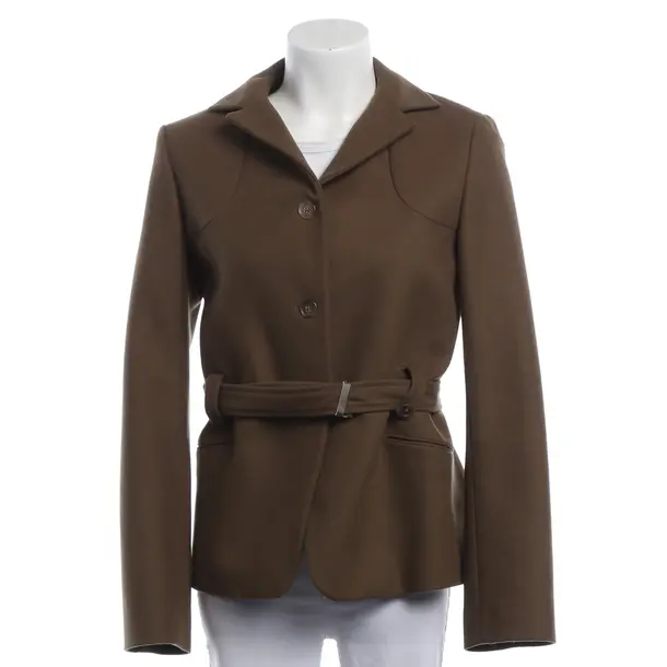 Giacca mezza stagione, in Verde oliva, Lana, Jil Sander