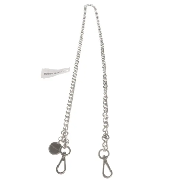 Shoulder Strap, in Silver, Metal (metallic, metallised), Strenesse