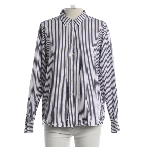 Blouse, in Purple, Baumwolle, Closed
