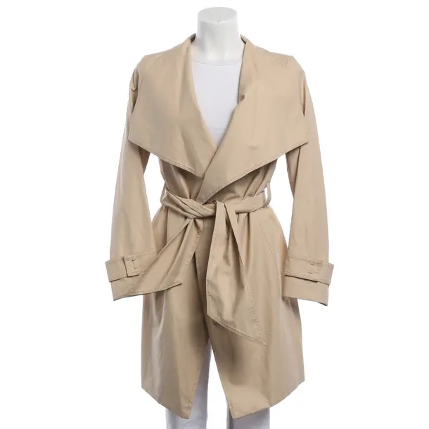 Mid-Season Coat, in Light Brown, Polyurethane, Paule Ka