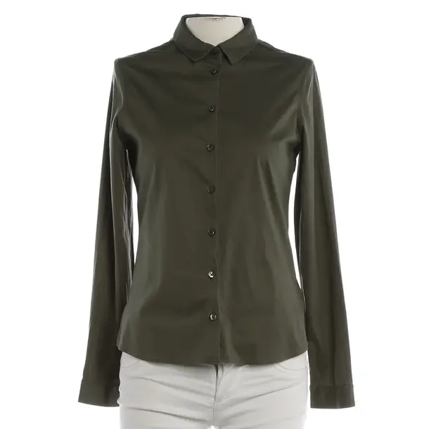 Bluse, in Grün, Baumwolle, Soluzione