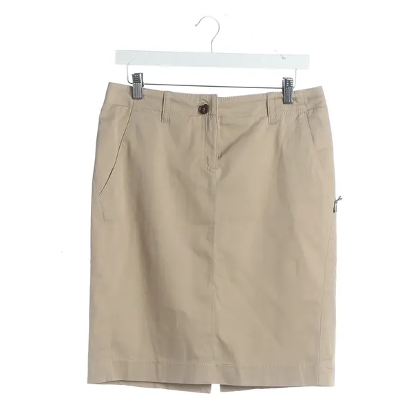 Skirt, in Camel, Cotton, Marc Cain