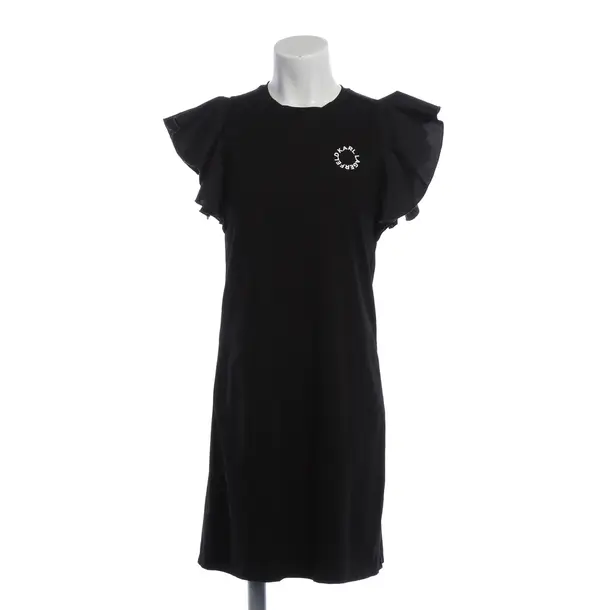 Dress, in Black, Cotton, Karl Lagerfeld