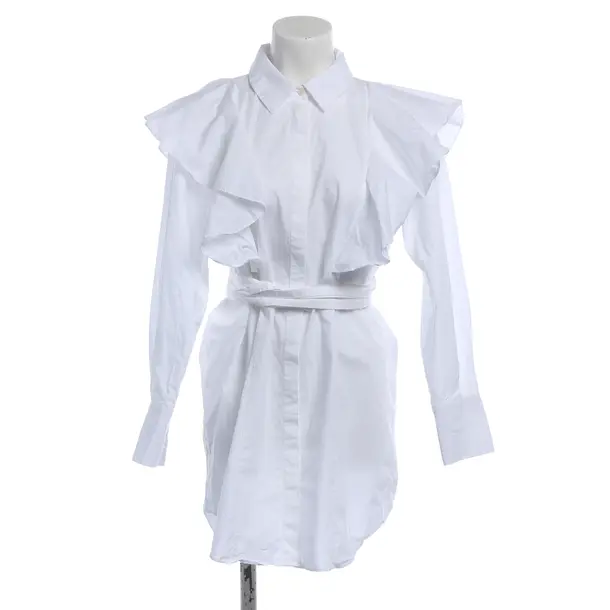 Dress, in White, Cotton, Ted Baker