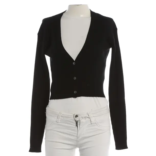 Cardigan, in Black, Cashmere, FTC Cashmere