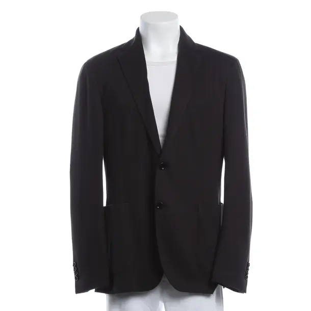 Blazer, in Dark Gray, Cotton, Lardini