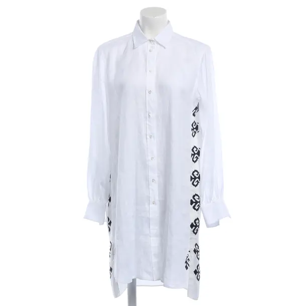 Kleid, in Weiß, Leinen, Le Sarte Pettegole