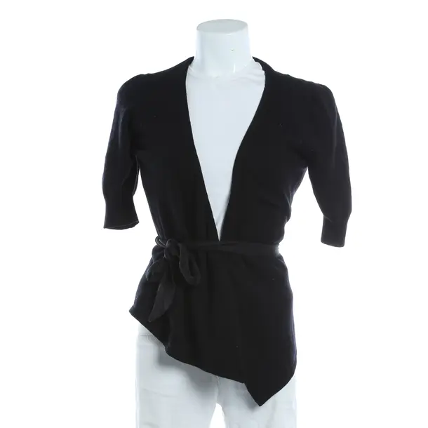 Cardigan, in Black, Wool, Strenesse
