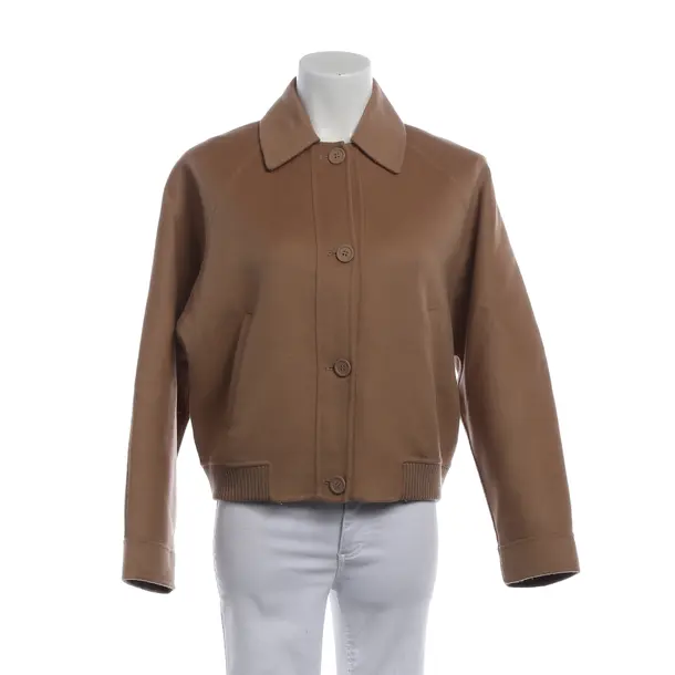 Mid-Season Jacket, in Brown, Wool, Max Mara