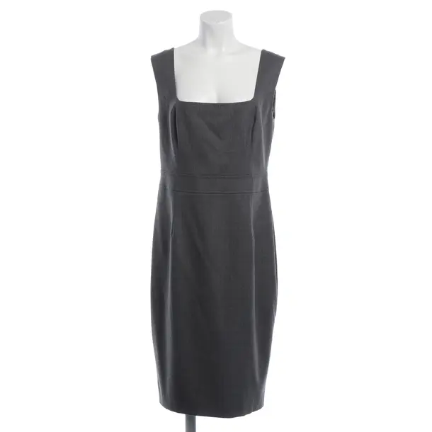 Dress, in Gray, Wool, Escada
