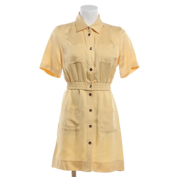 Dress, in Yellow, Seide, Sandro
