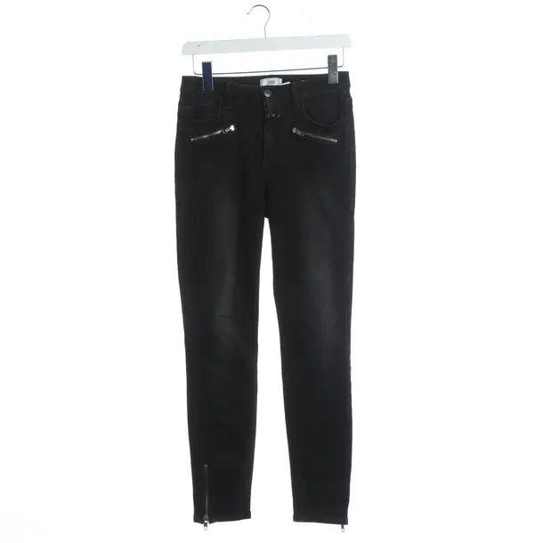 Slim Fit Jeans, in Black, Cotton, Closed
