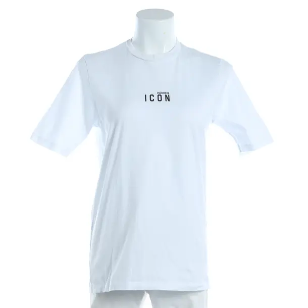 Shirt, in White, Baumwolle, Dsquared