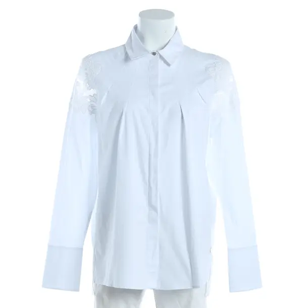 Blouse, in White, Baumwolle, Marc Cain