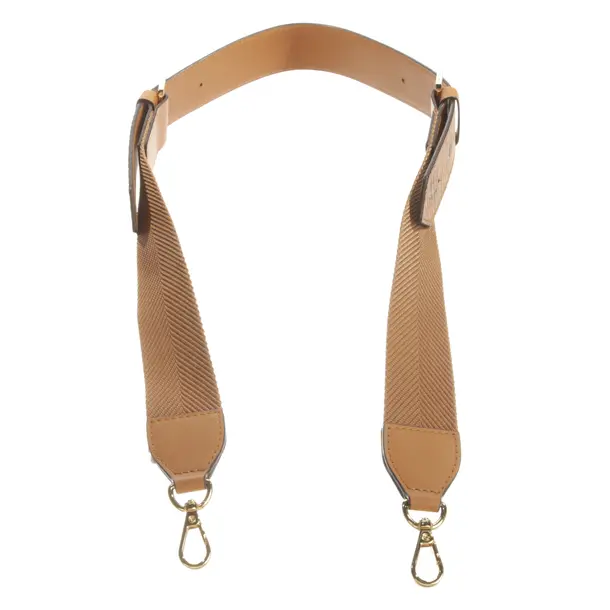 Shoulder Strap, in Light Brown, Leather, MCM