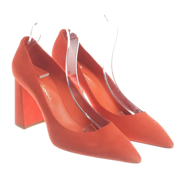 Pumps, in Dunkelorange, Santoni