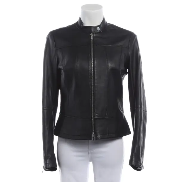 LeatherJacket, in Black, Leder, Hugo Boss Red Label
