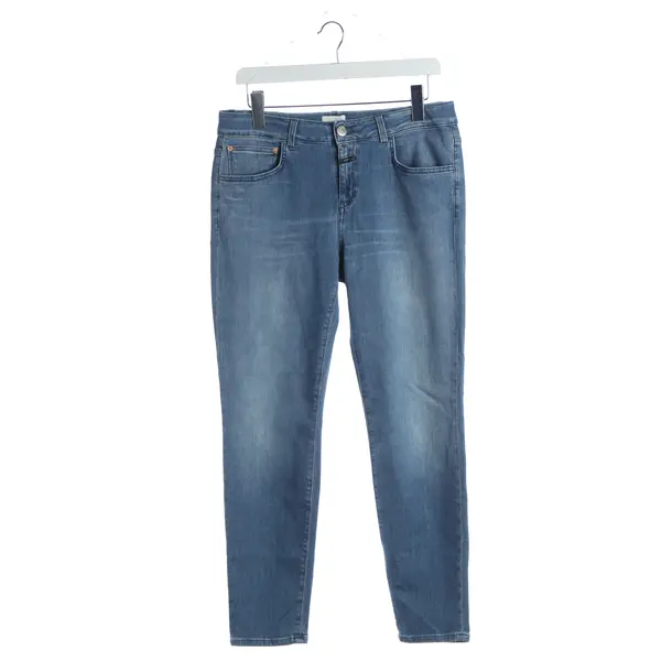 Jeans slim fit, in Blu, Cotone, Chiuso