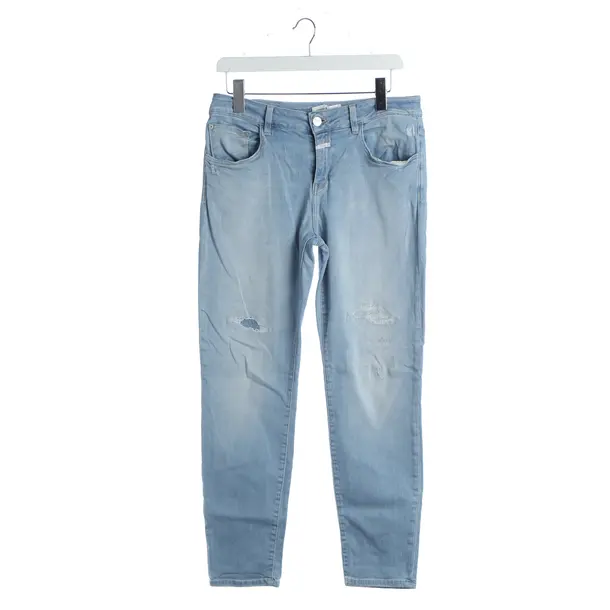Jeans skinny, in Azzurro, Cotone, Chiuso
