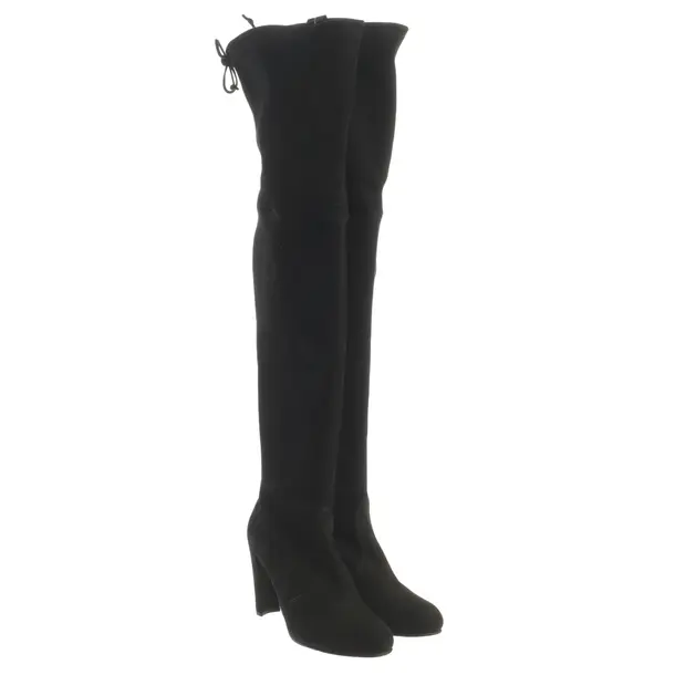 Overkneestiefel, in Schwarz, Stuart Weitzman