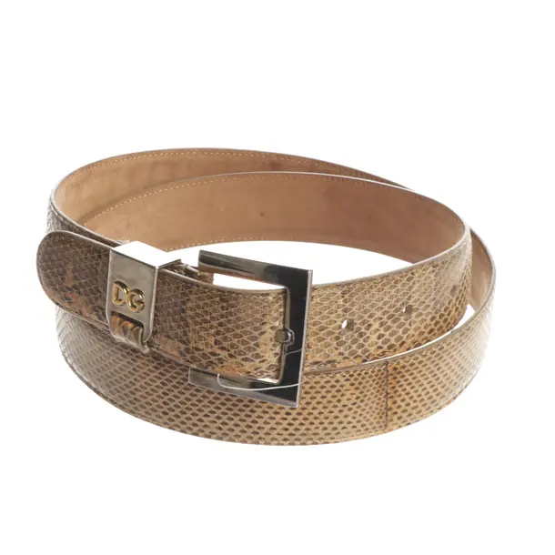 Gürtel, in Braun, Leder, Dolce & Gabbana