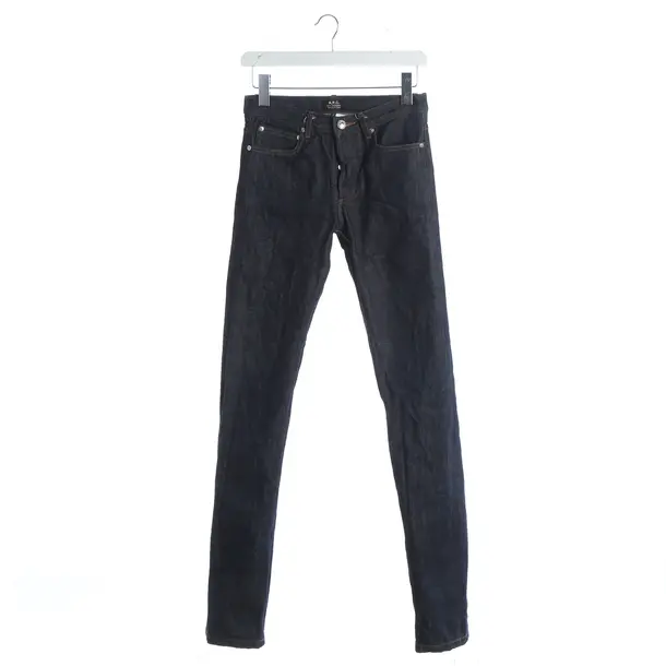 Slim Fit Jeans, in Blue, Cotton, A.P.C