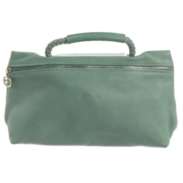 Borsetta, in Verde, Pelle, Longchamp