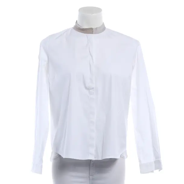 Camicetta, in Bianco, Cotone, Fabiana Filippi
