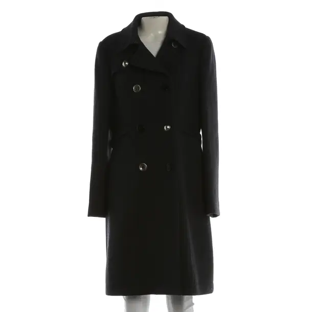 Mid-Season Coat, in Blue, Wolle, Tory Burch