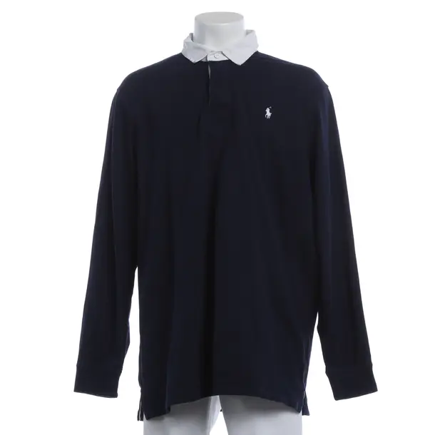 Long Sleeve Shirt, in Navy, Cotton, Polo Ralph Lauren