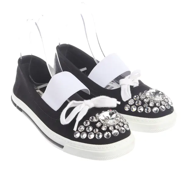 Scarpe basse, in Nero, Miu Miu