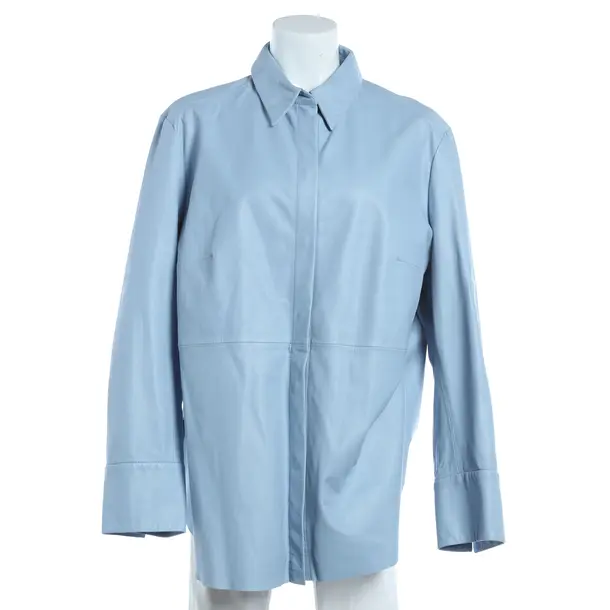 Bluse, in Blau, Leder, Riani
