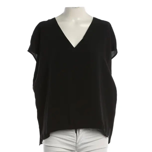 Shirt, in Black, Silk, Mrs & Hugs