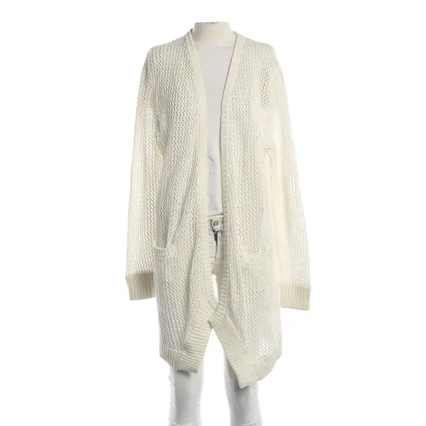 Strickjacke, in Cream, Baumwolle, Allude