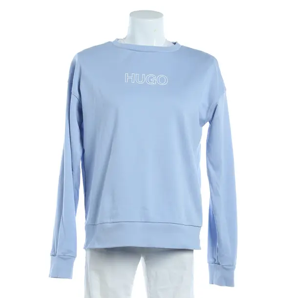 Sweatshirt, in Hellblau, Baumwolle, Hugo Boss Red Label