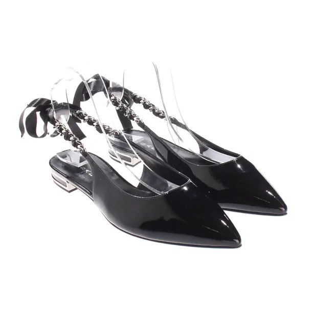 Slingbacks, in Black, Casadei