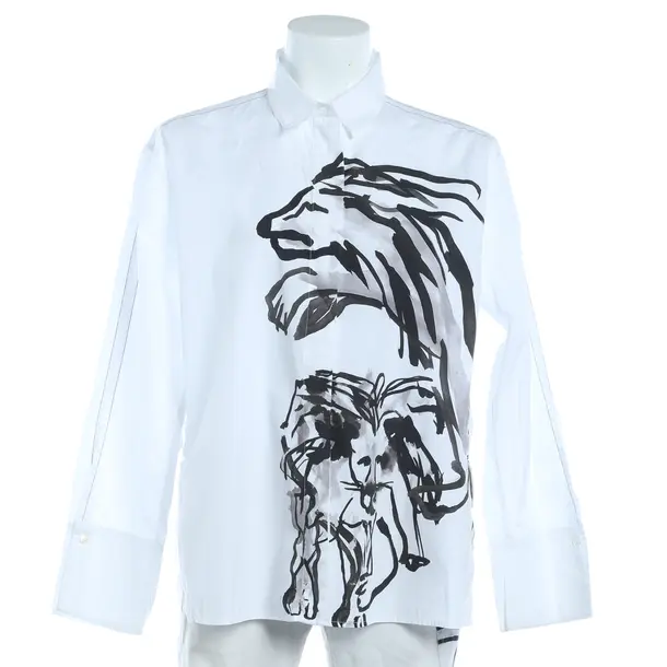 Blouse, in White, Baumwolle, Marc Cain