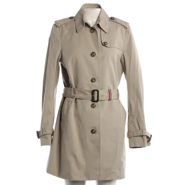 Mid-Season Coat, in Brown, Cotton, Tommy Hilfiger