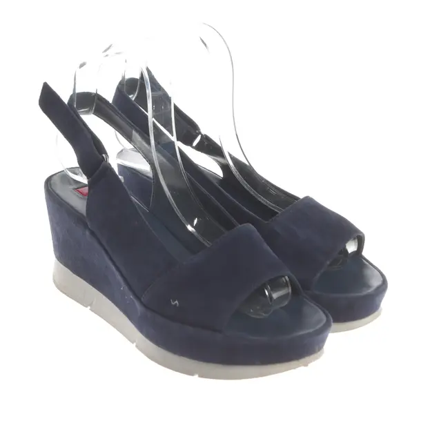 Wedges, in Navy, Hogan