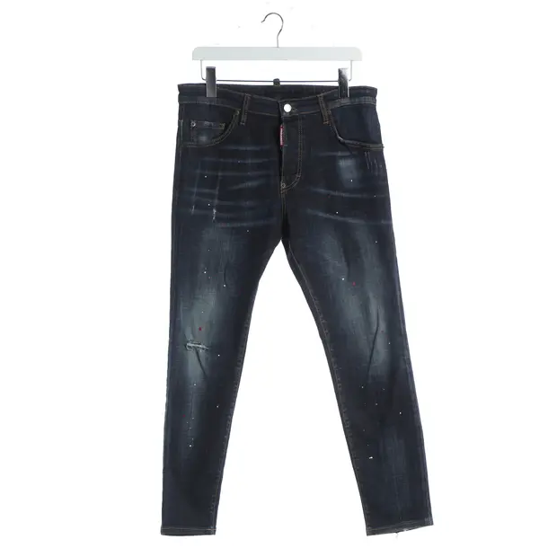 Skinny Jeans, in Navy, Cotton, Dsquared