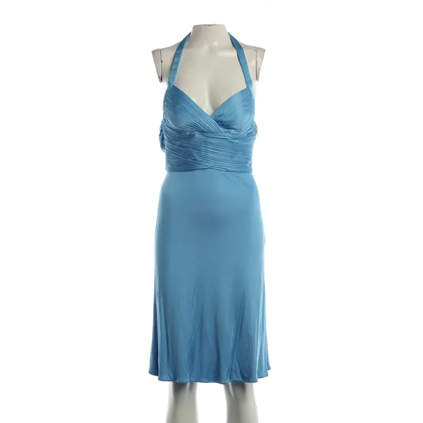 Cocktailkleid, in Hellblau, Viskose, Versace