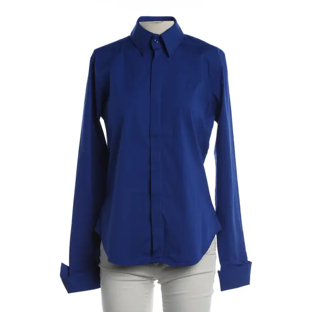 Blouse, in Blue, Cotton, Lauren Ralph Lauren
