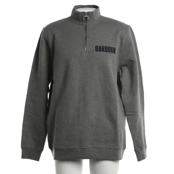 Sweatshirt, in Gray, Cotton, Barbour